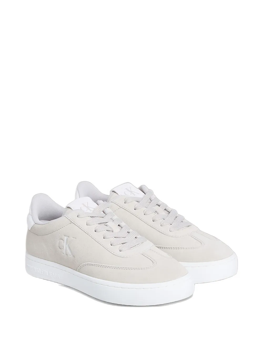 Calvin Klein Sneakers met logo - Beige