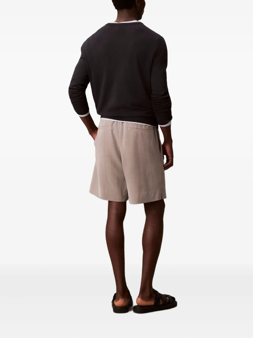 Calvin Klein ゴムウエスト ショートパンツ | テーラードショーツ | Image 2