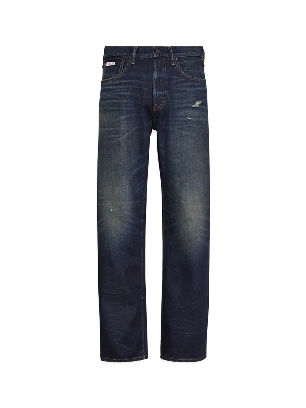 Calvin Klein Jeans distressed jeans - Blauw