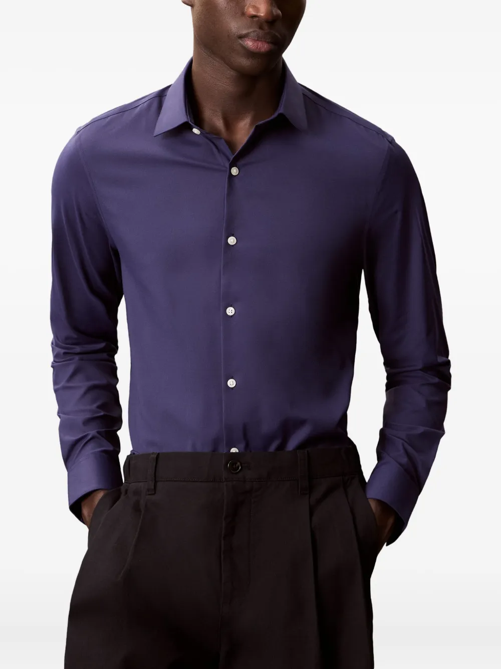 Calvin Klein long-sleeved shirt | Blue | Image 1