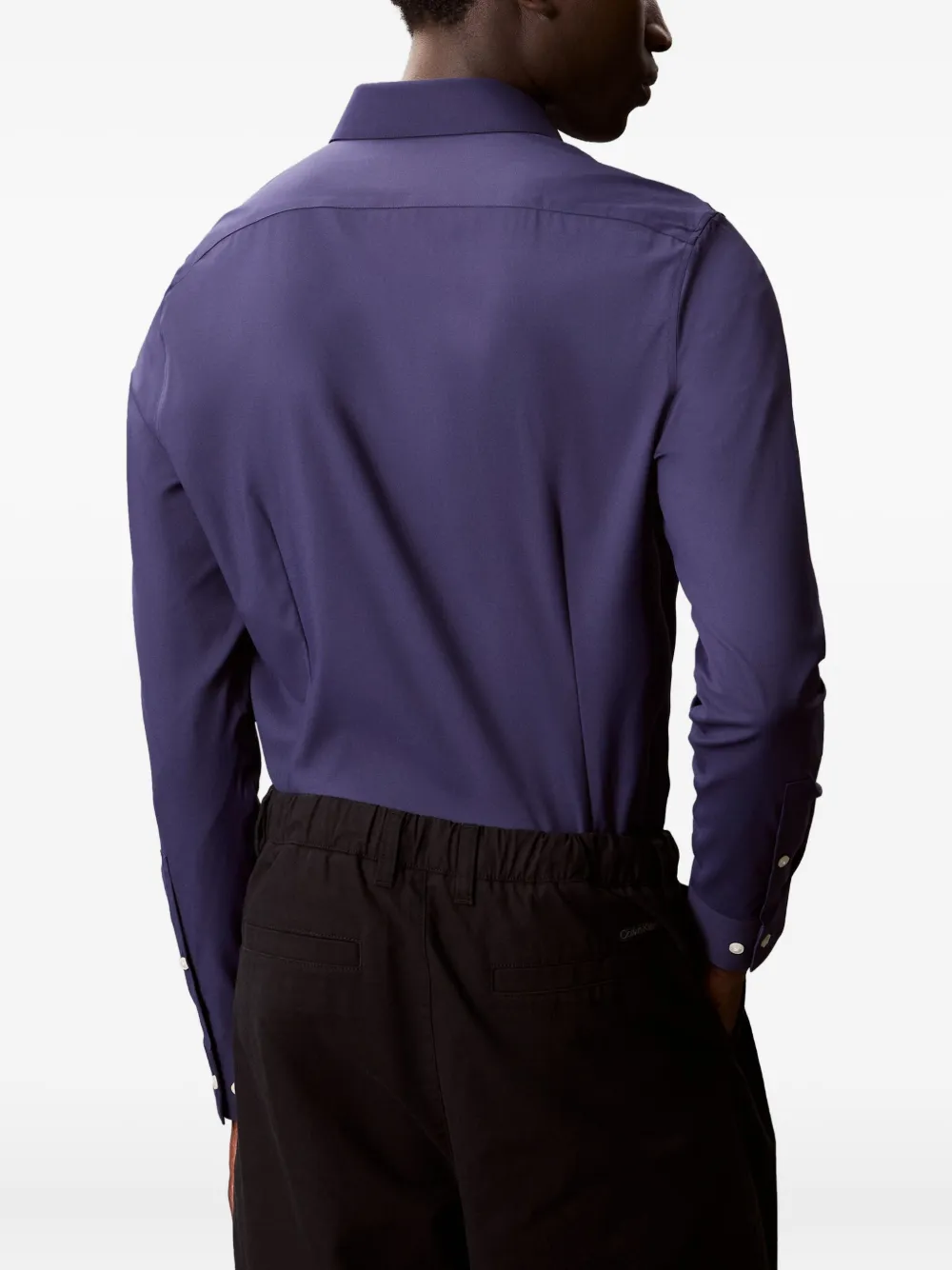 Calvin Klein Overhemd met lange mouwen Blauw