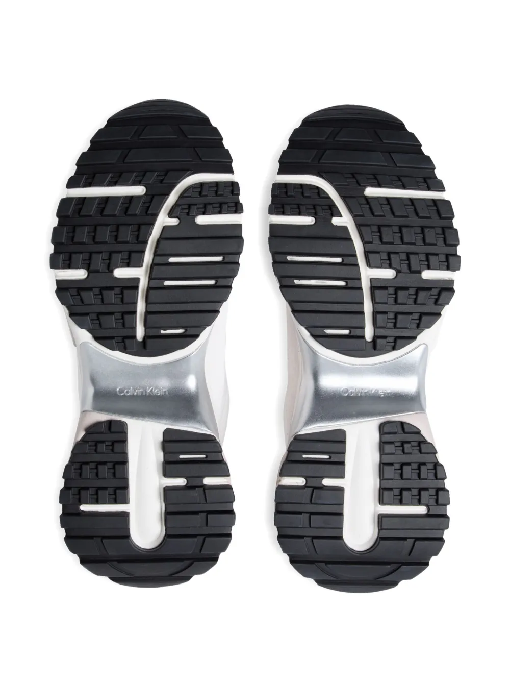 Calvin Klein Sneakers met vlakken Wit