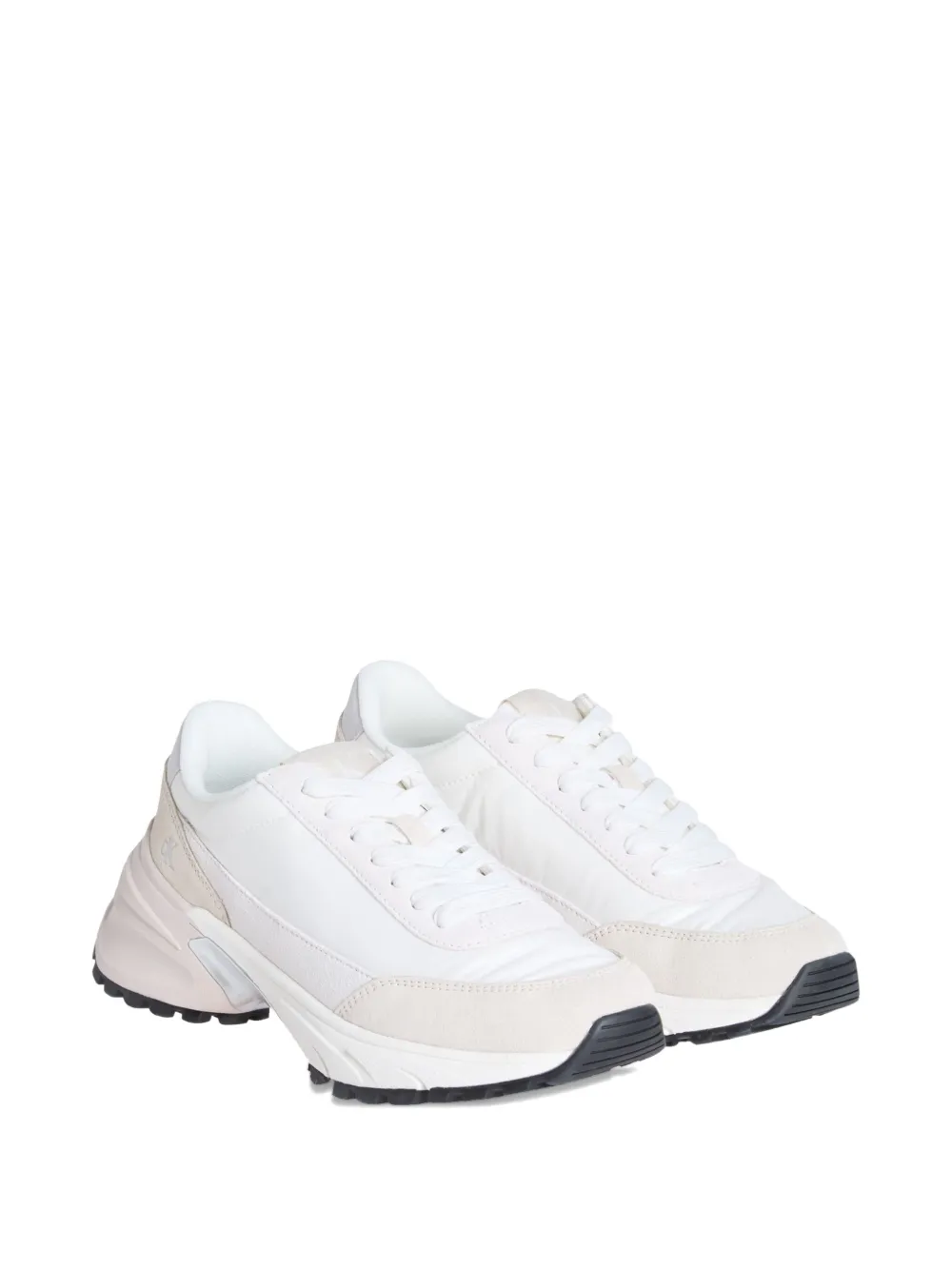Calvin Klein panelled sneakers - Wit