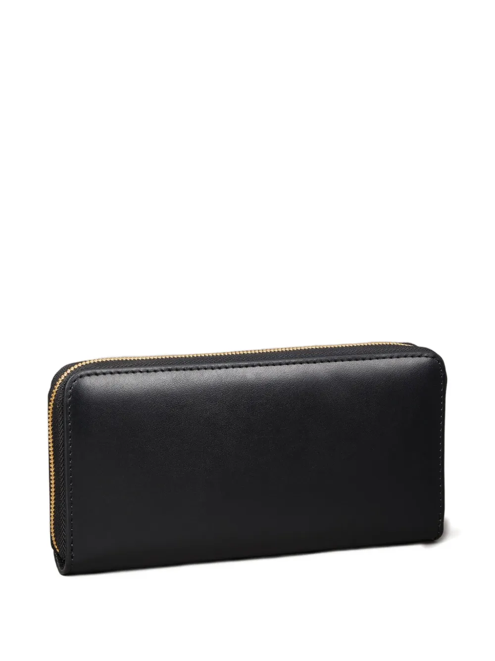 Calvin Klein logo-detail leather wallet - Zwart