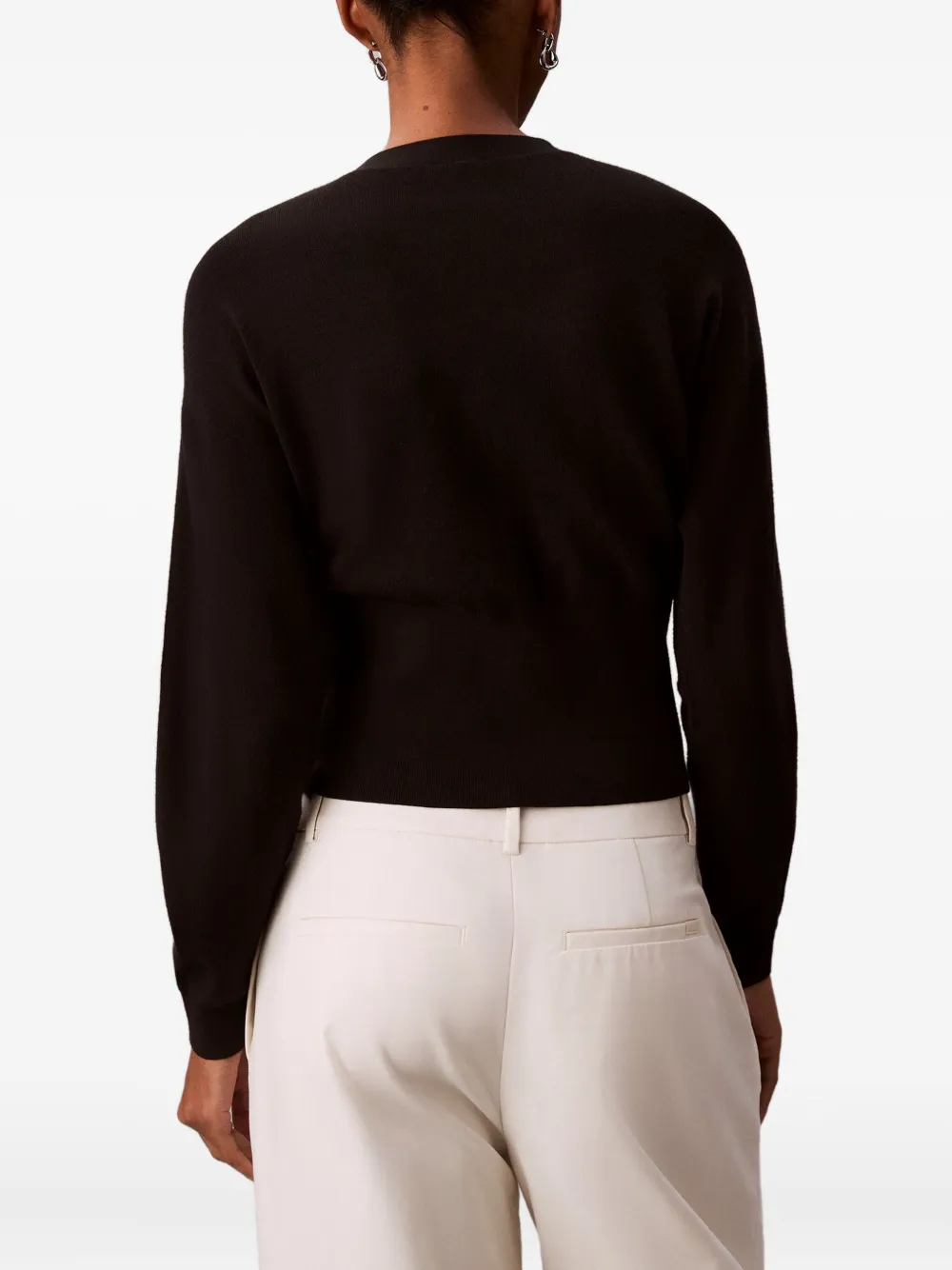 Calvin Klein Jack met drukknoopsluiting Zwart