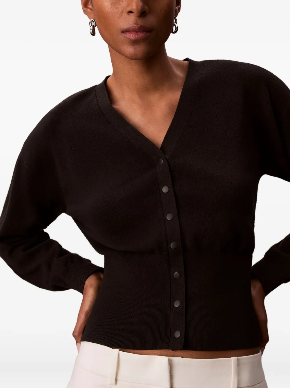 Calvin Klein Jack met drukknoopsluiting Zwart