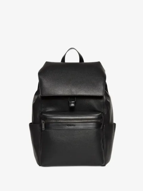 Calvin Klein flap zip backpack