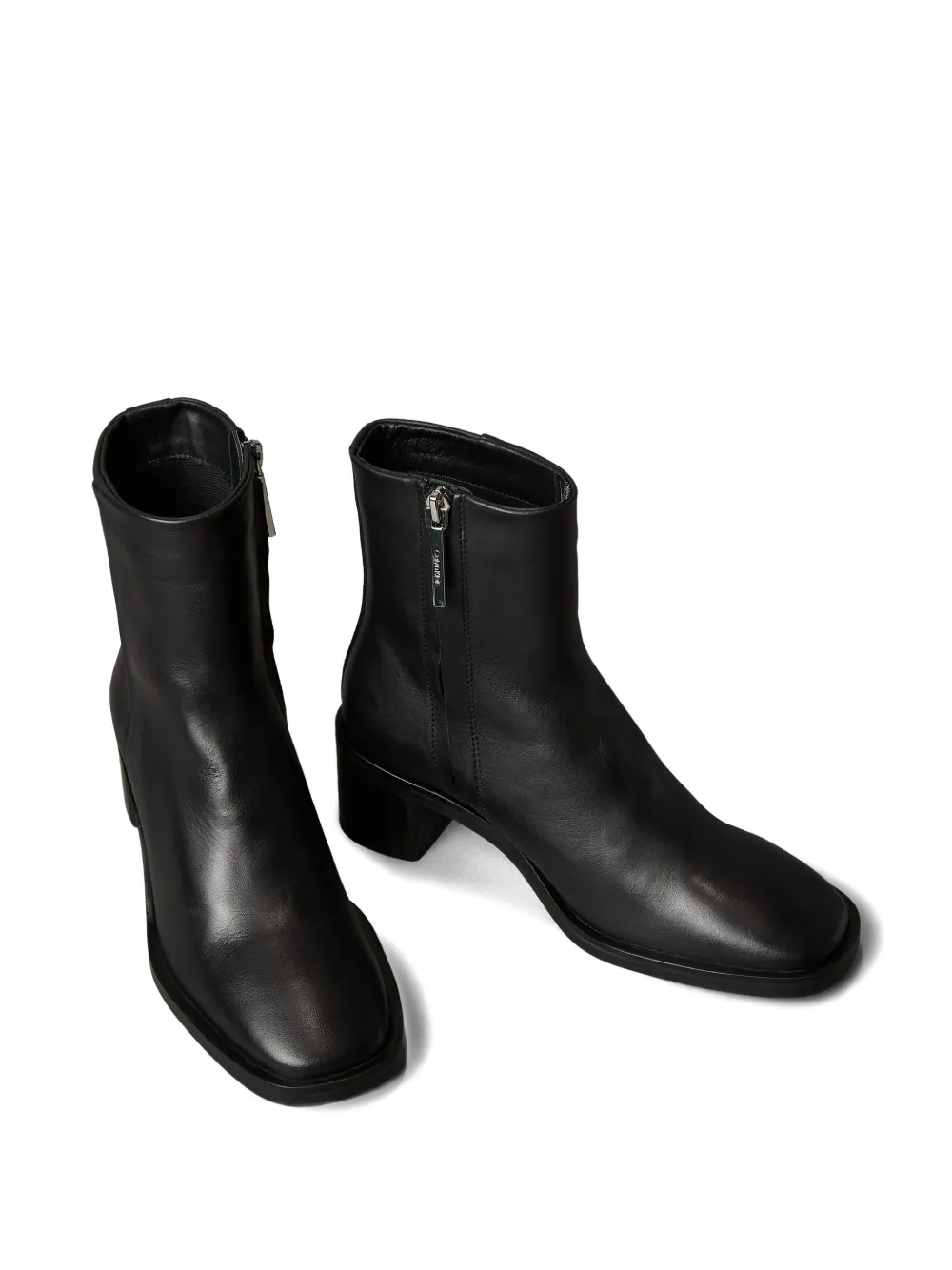 Calvin Klein 55 mm enkellaarzen met logodetail Zwart