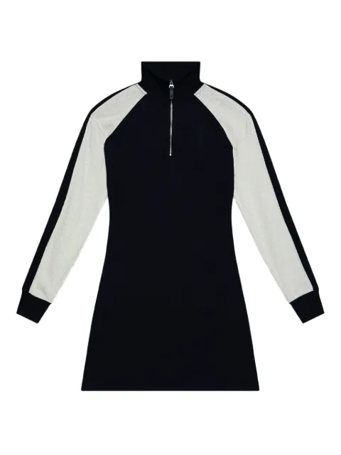 Calvin Klein Jeans zip-up long-sleeve mini dress