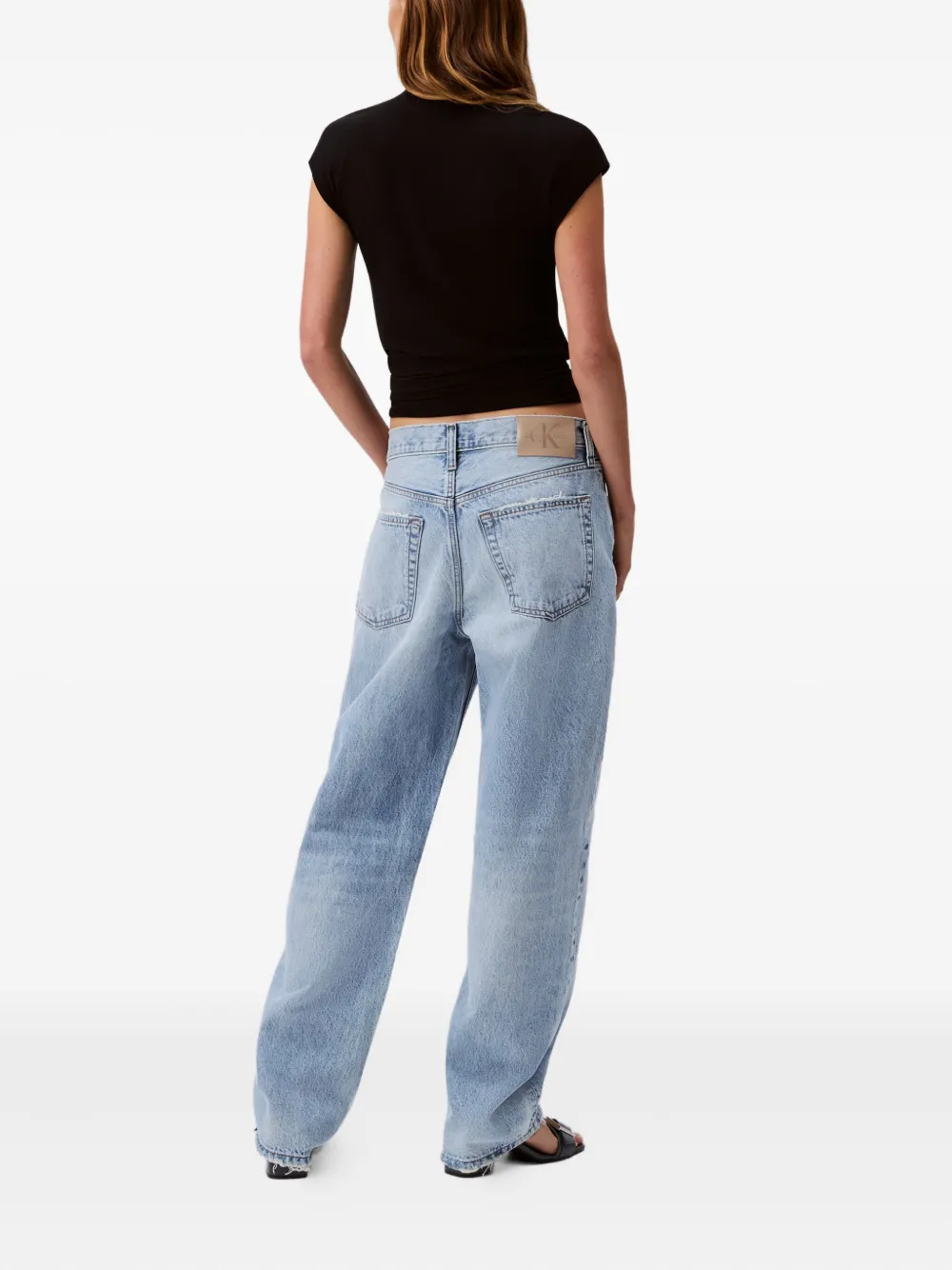 Calvin Klein Jeans Jeans met vijf zakken - Blauw