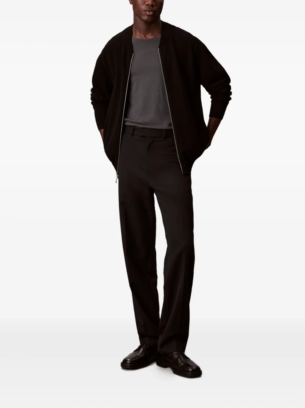 Calvin Klein zip-up cardigan | Cardigans | Image 2