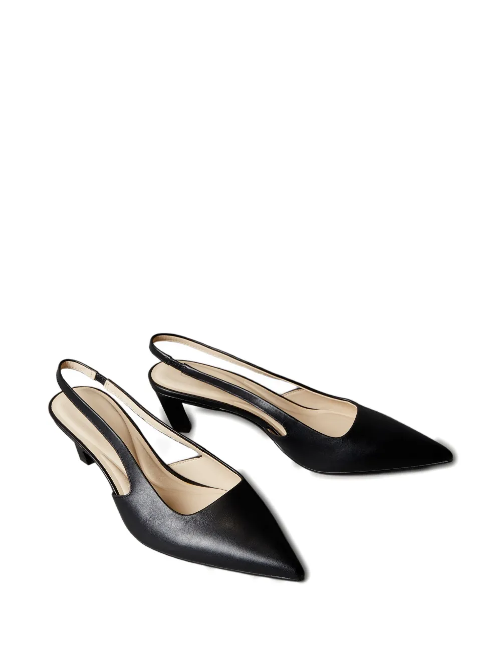 Calvin Klein 40mm Slingback Pumps In Black