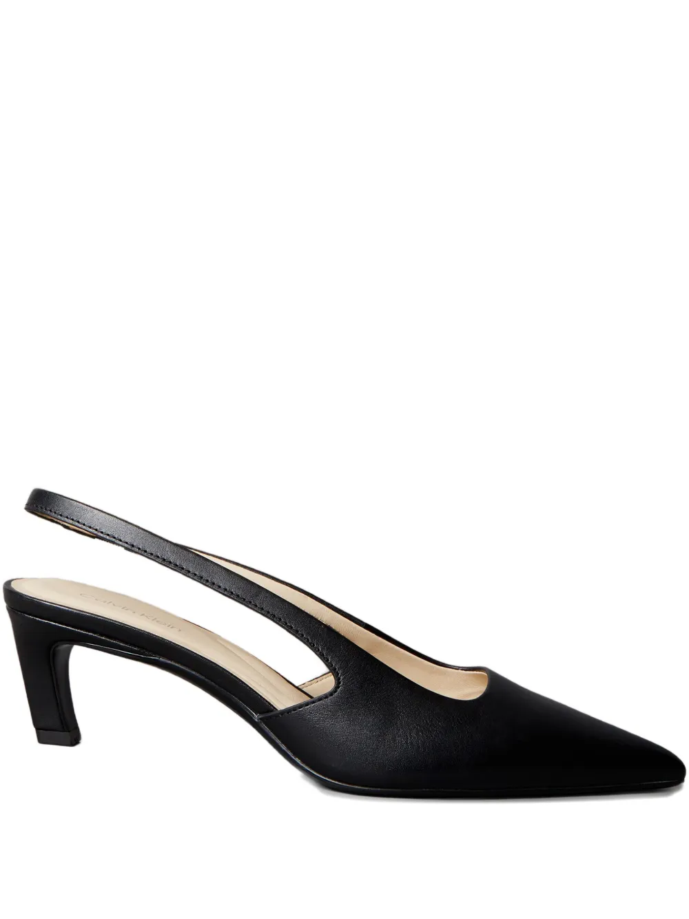 Calvin Klein 40mm Slingback Pumps In Black
