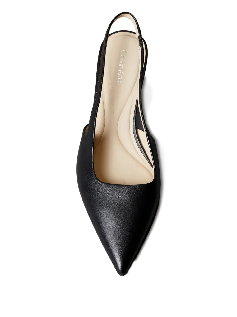 Calvin Klein 40mm Slingback Pumps In Black