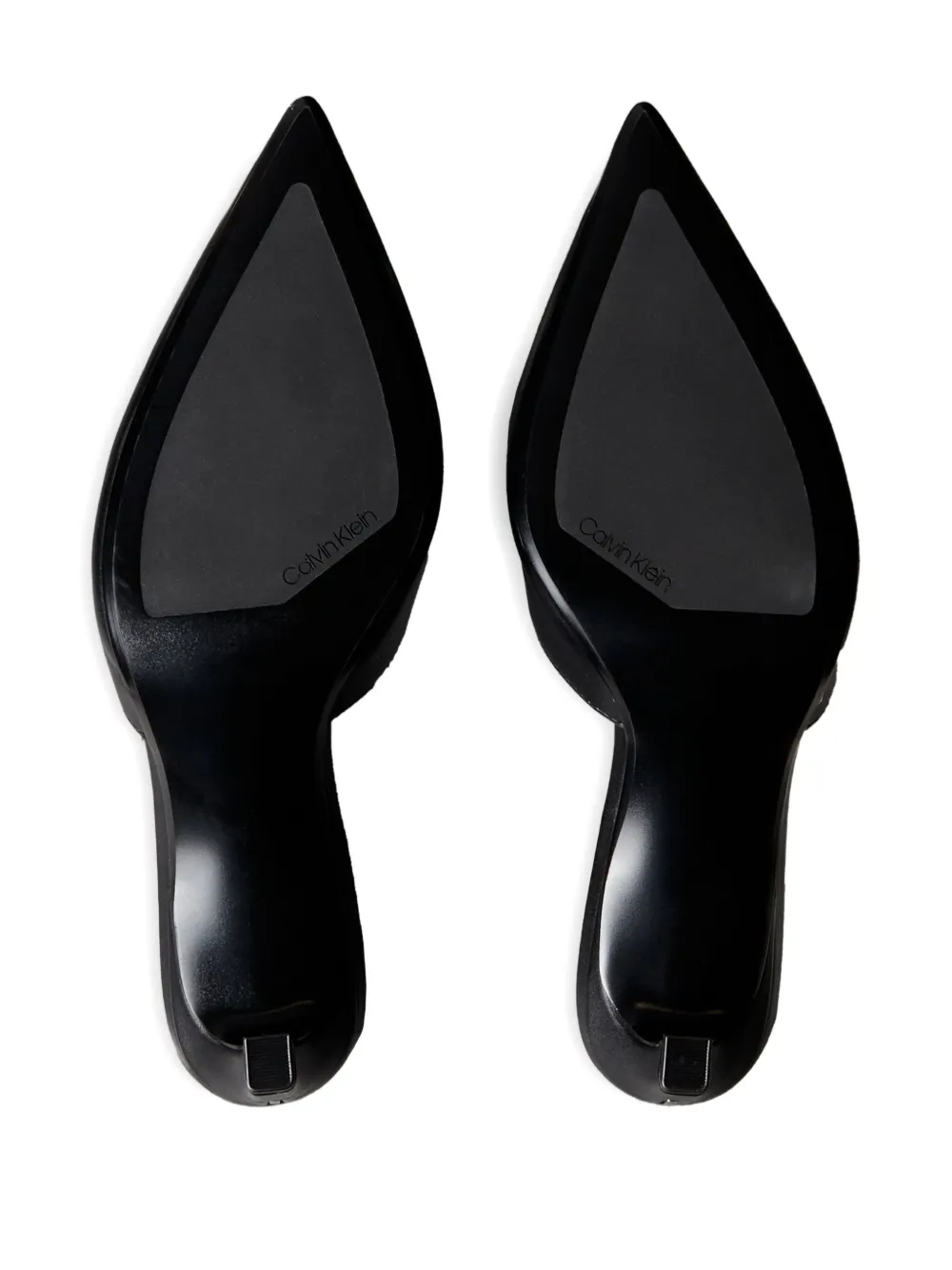 Calvin Klein 40mm Slingback Pumps In Black