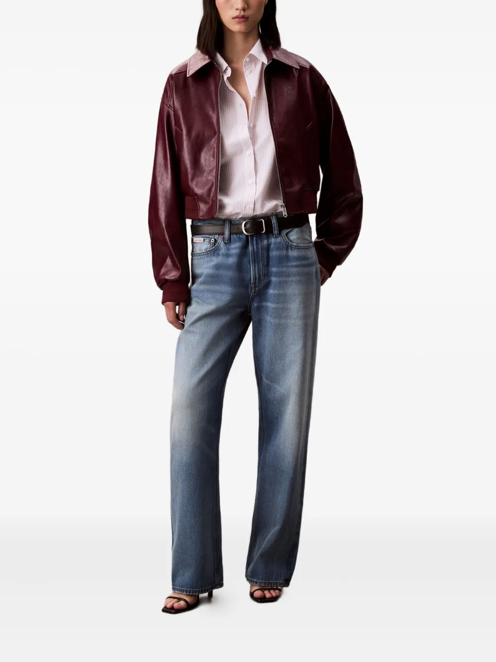 Calvin Klein Jeans zipped jacket | Cropped Jackets | Image 2