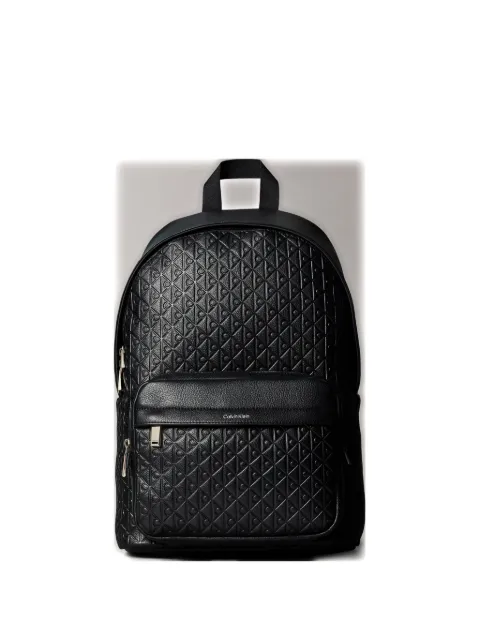 Calvin Klein Rucksack mit eingeprägtem Monogramm