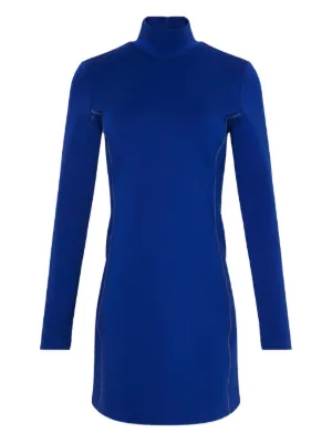 asos blue silk dress Mason main image 0