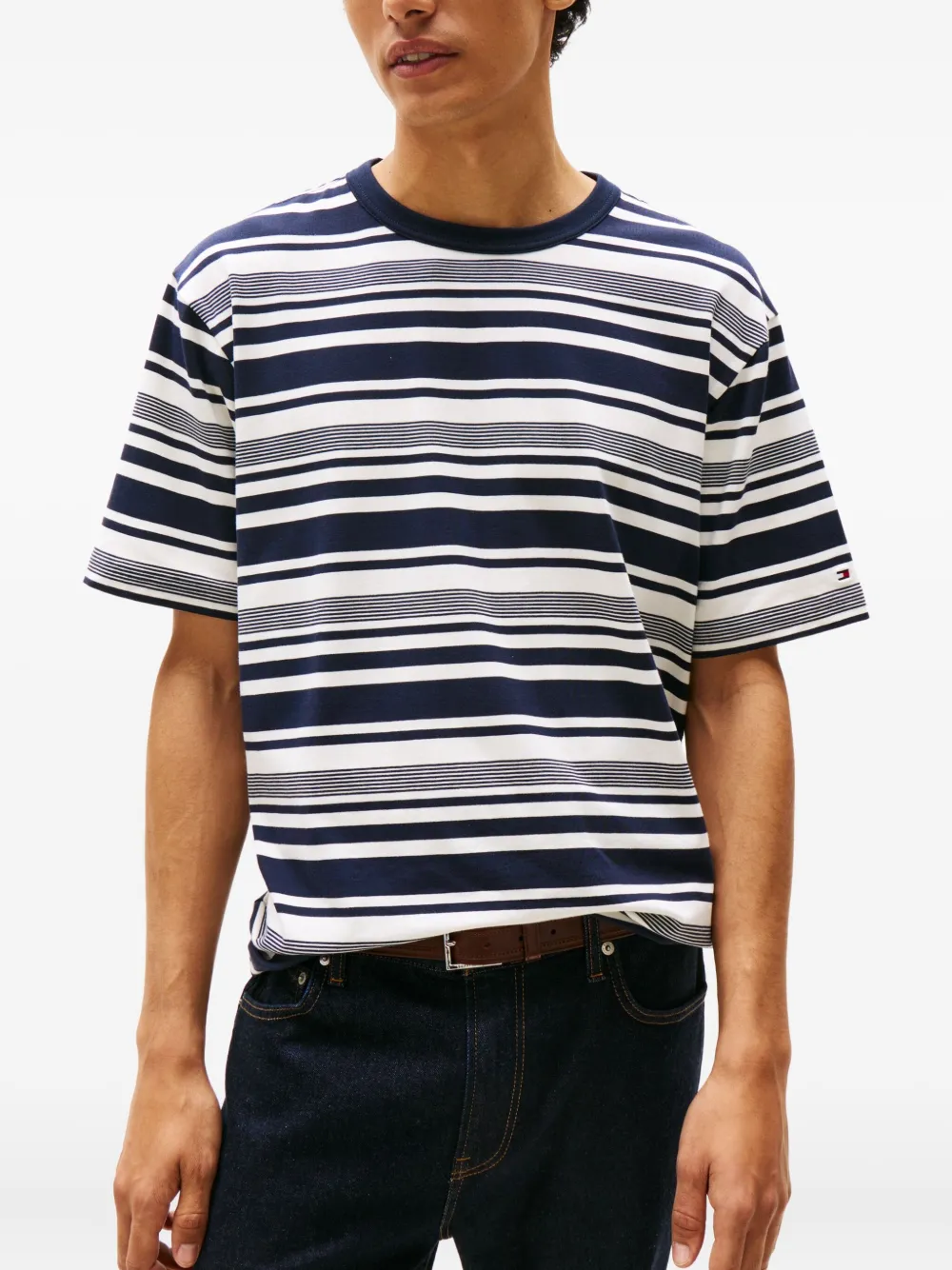 Tommy Hilfiger Striped T-shirt In Multi