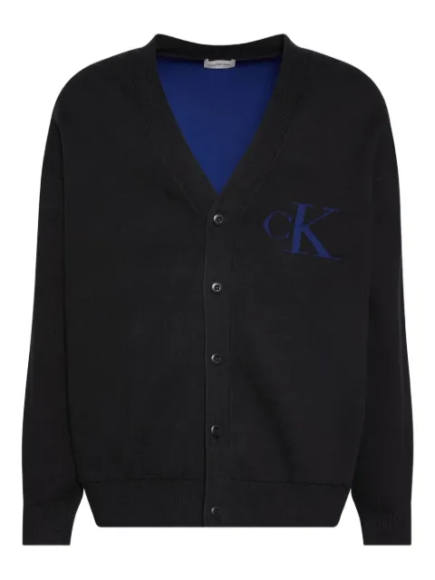 Calvin Klein Jeans logo-embellished cardigan