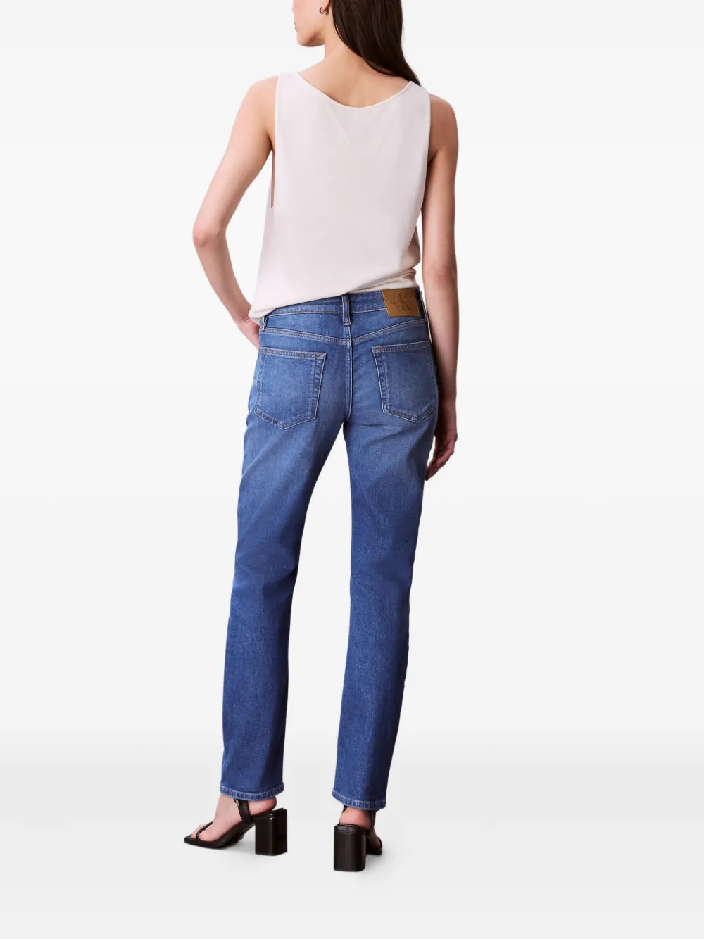 Calvin Klein Jeans Est.1978 Logo Jeans In Blue