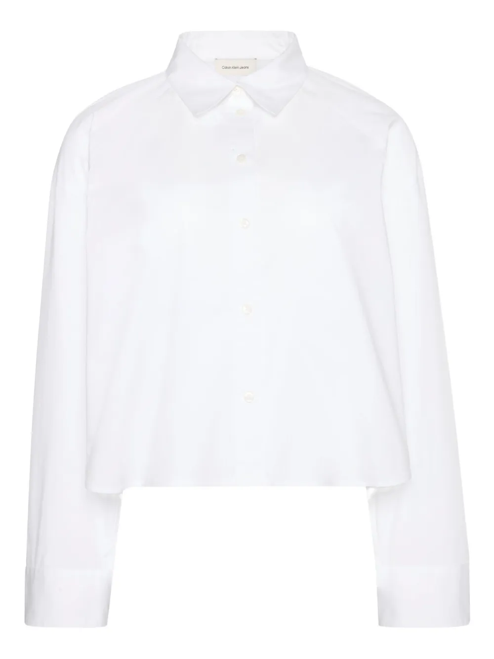 Calvin Klein Jeans buttoned long-sleeve shirt - Weiß