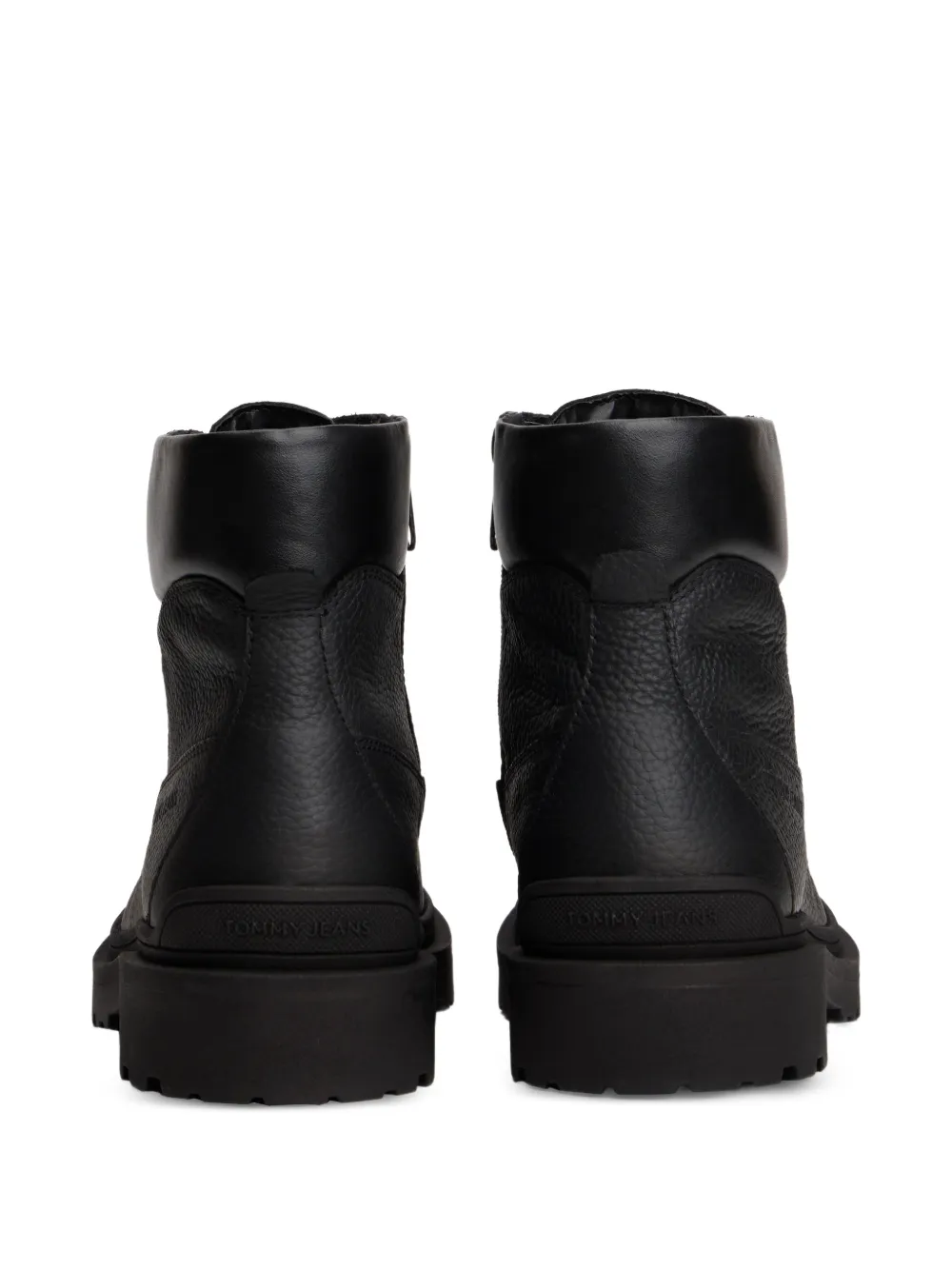 Tommy Jeans Cleat lace-up boots Zwart