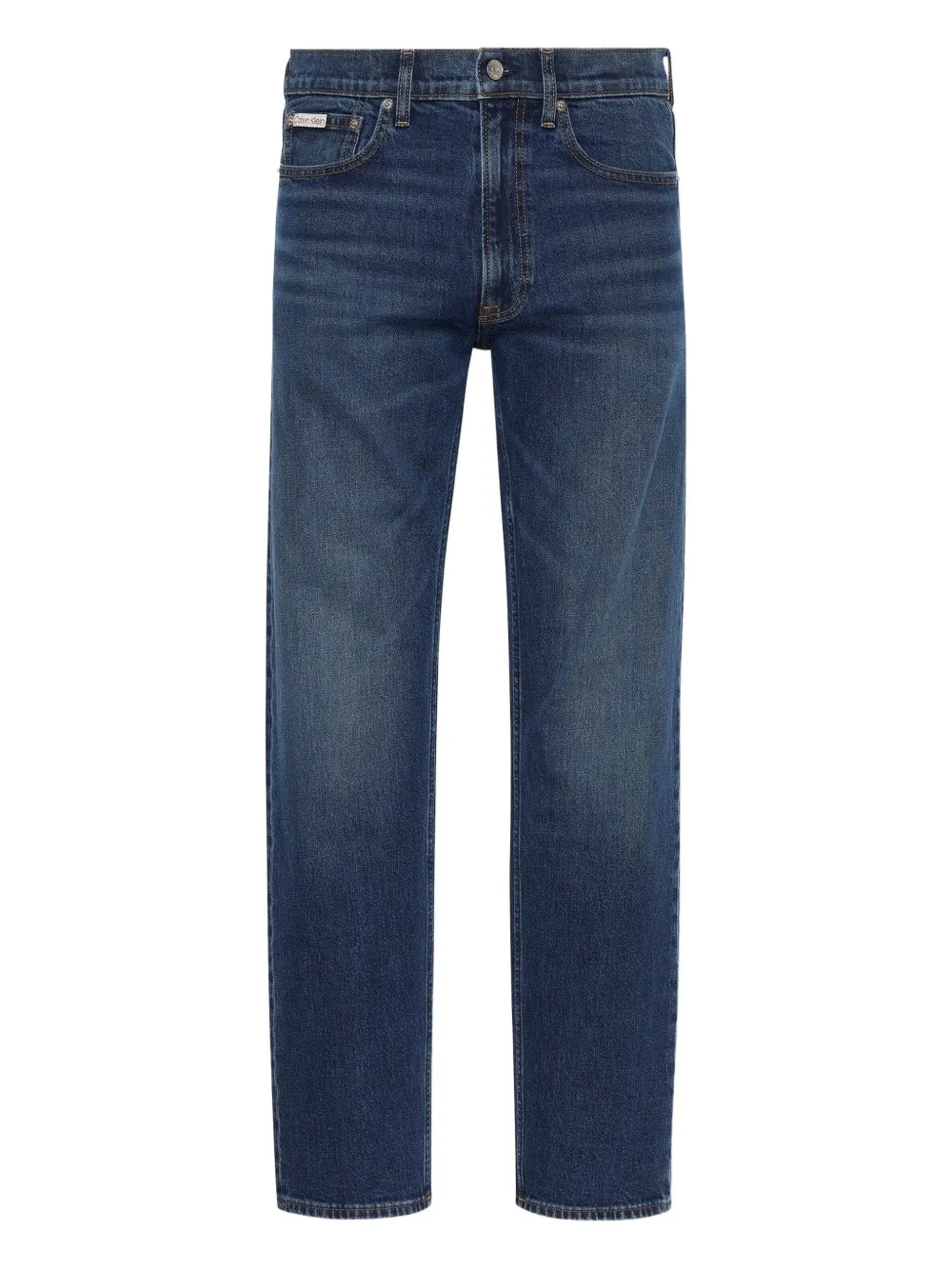 Calvin Klein Jeans logo-patch jeans | Blue | Image 1