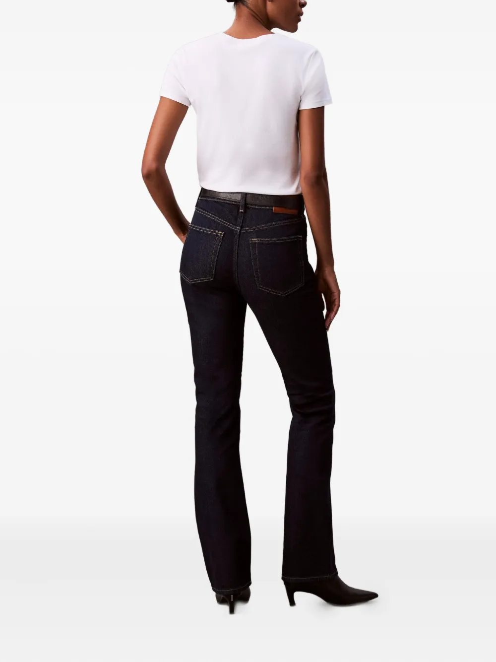 Calvin Klein Jeans Flared jeans Blauw