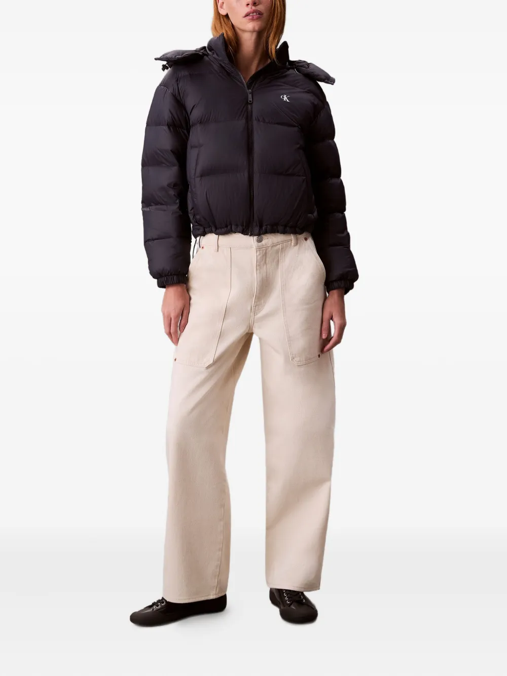 Calvin Klein Jeans chamarra capitonada con capucha | Chamarras capitonadas | Image 2