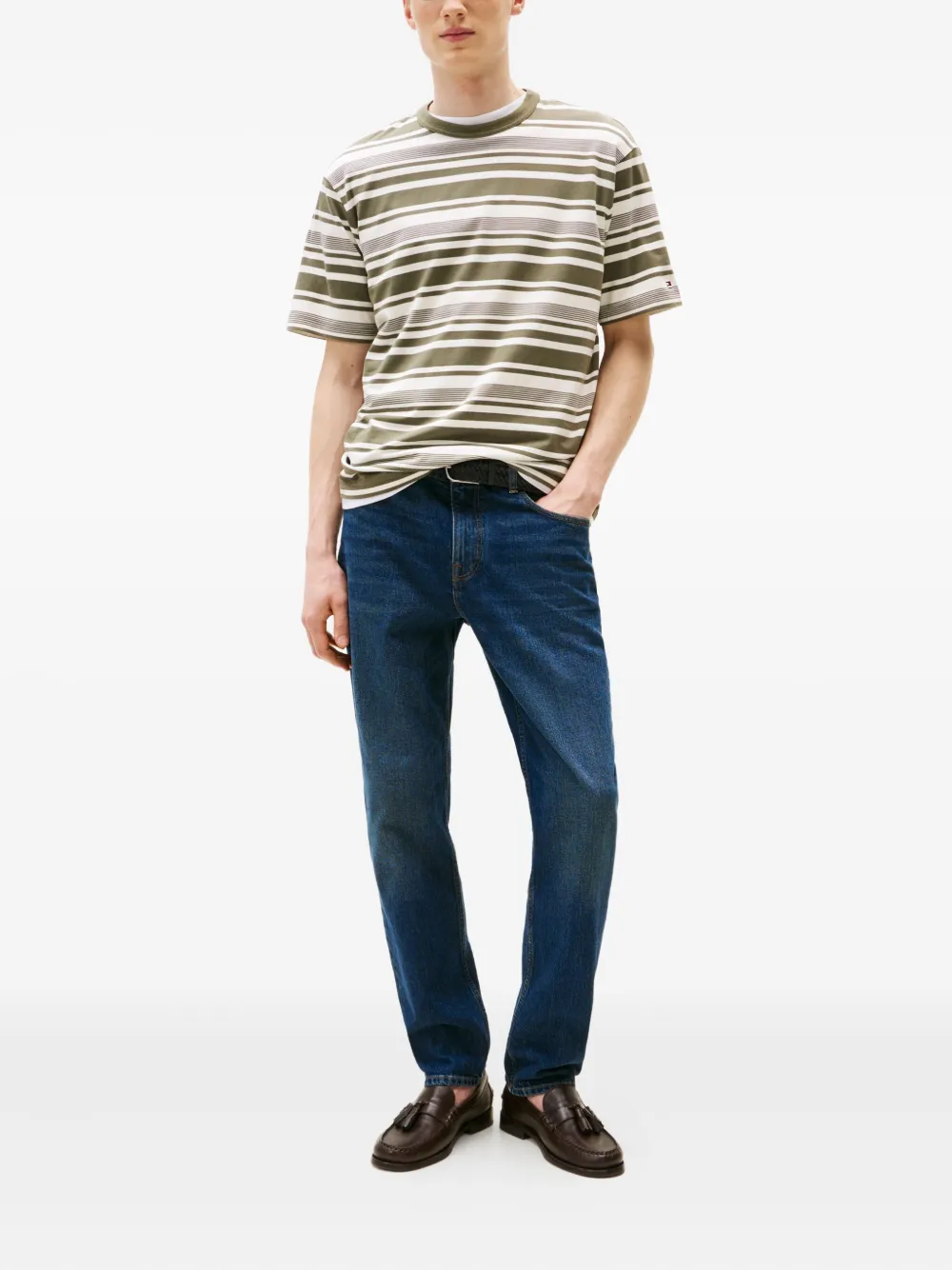 Tommy Hilfiger striped T-shirt - Groen