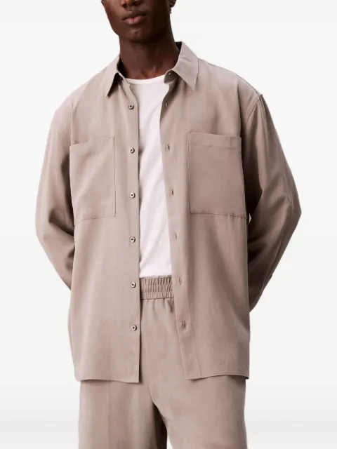 Calvin Klein pocket long-sleeved shirt