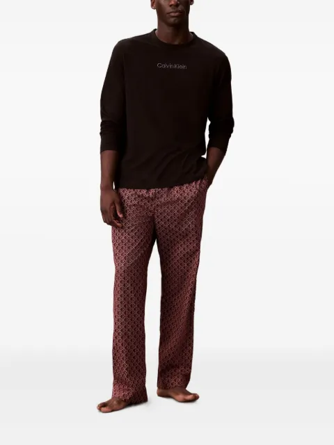 Calvin Klein Underwear pijama con pretina geométrica