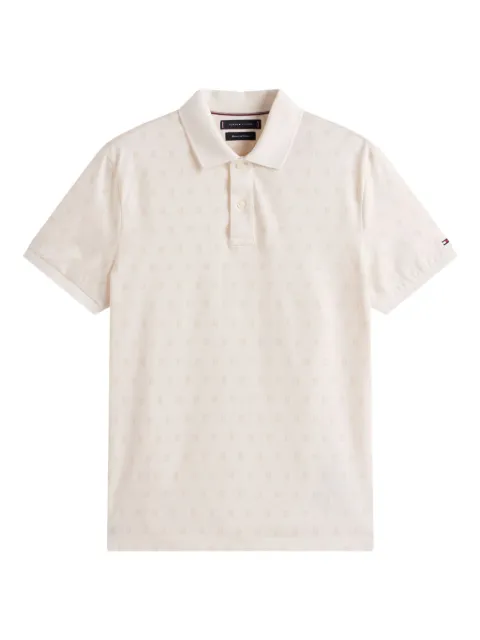 Tommy Hilfiger logo-print polo shirt