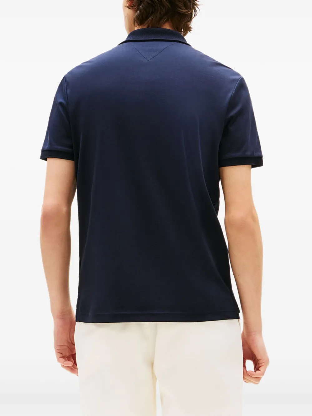 Tommy Hilfiger Poloshirt met rits Blauw