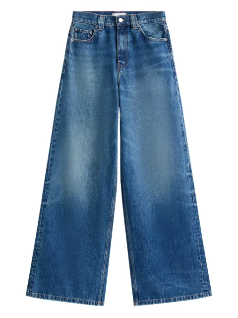 Tommy Hilfiger 70s five-pockets high-rise wide-leg jeans