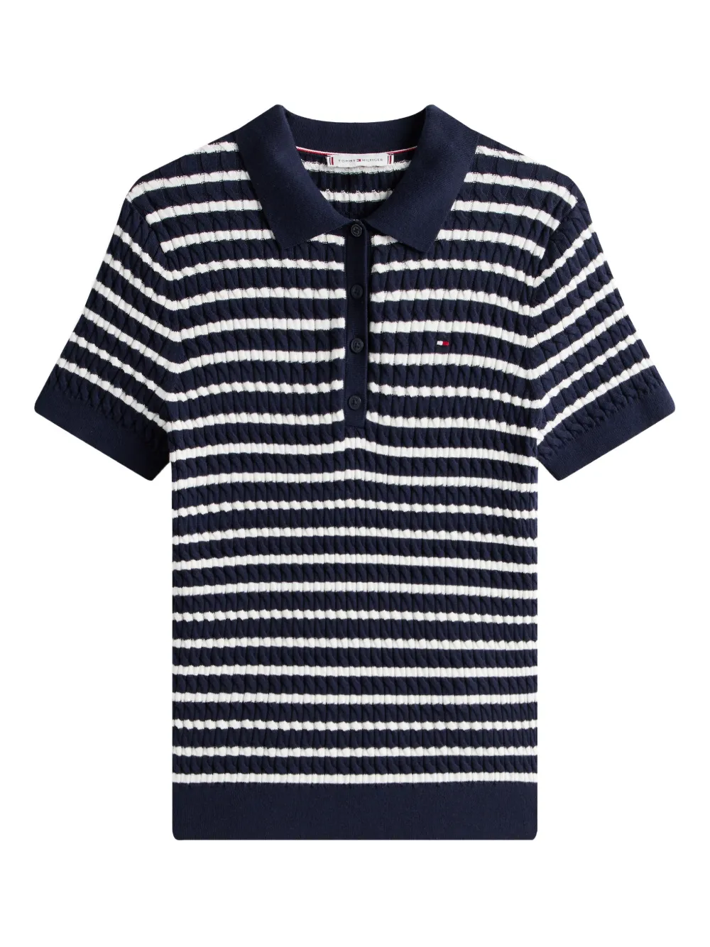 Tommy Hilfiger Polo a righe - Blu
