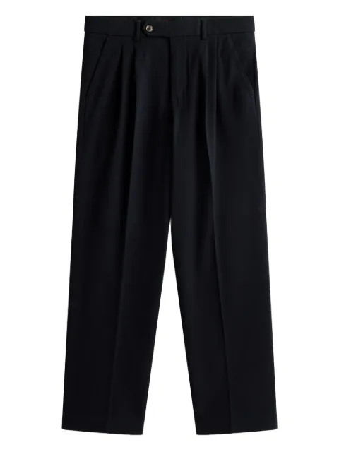 Tommy Hilfiger pleated button-fastening trousers