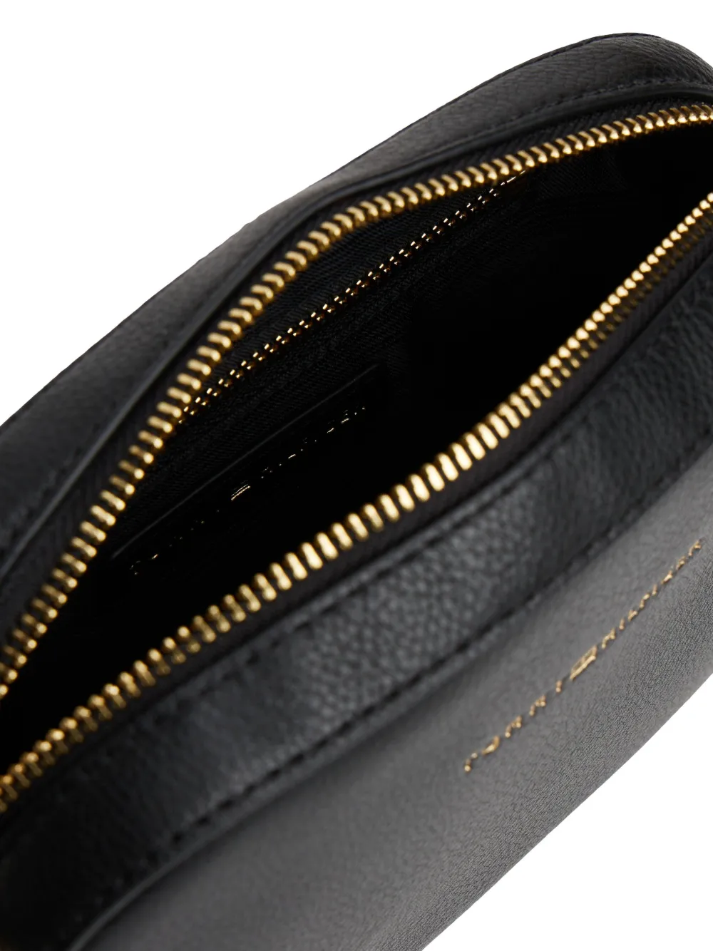 Tommy Hilfiger Logo-lettering Camera Bag In Black