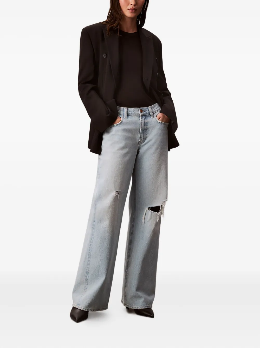 Calvin Klein Long-sleeve T-shirt In Multi