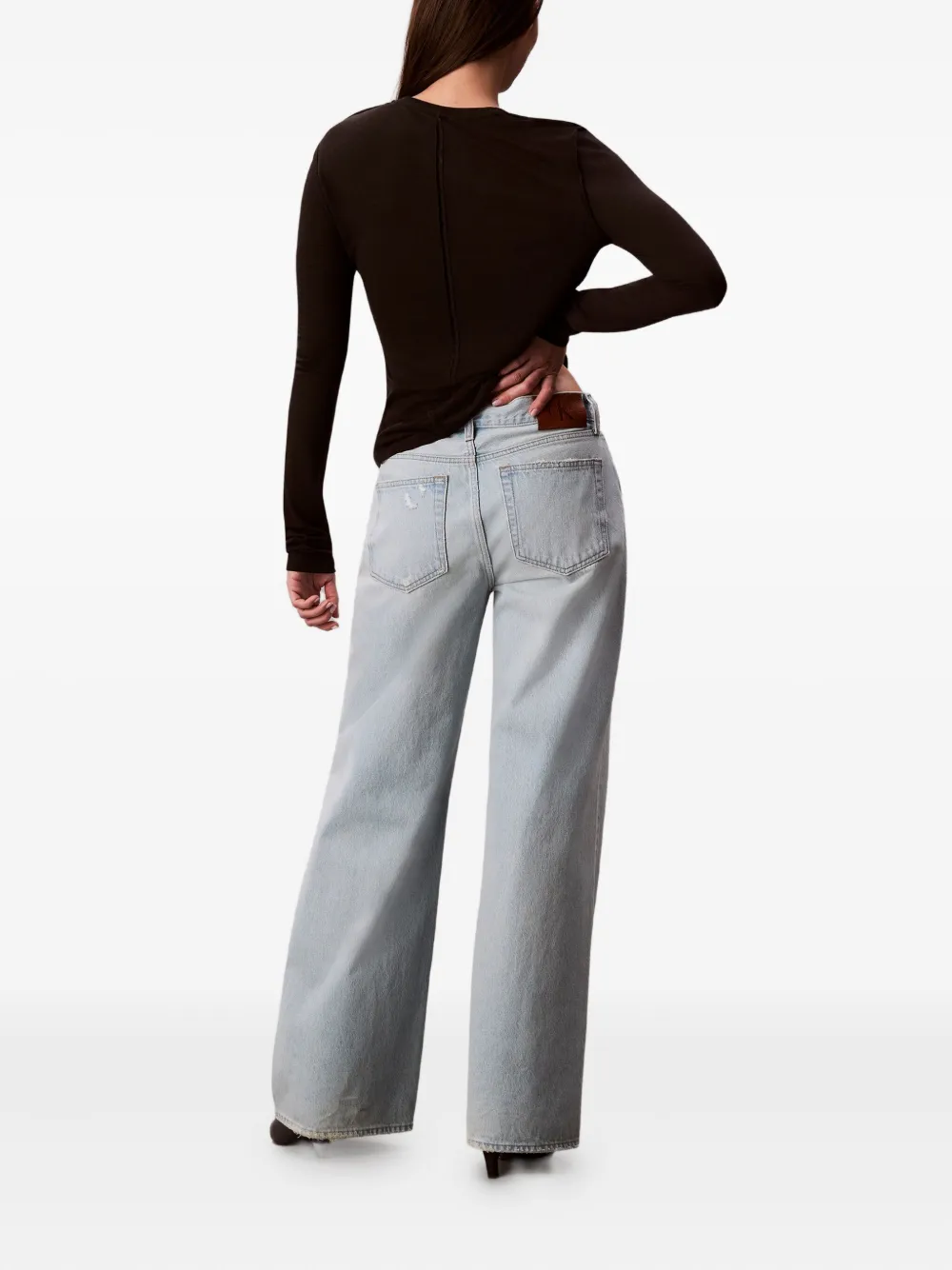 Calvin Klein Long-sleeve T-shirt In Multi