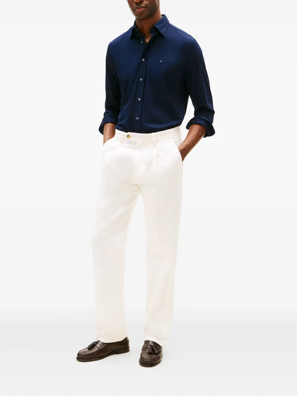 Tommy Hilfiger camisa manga larga con botones | Image 2