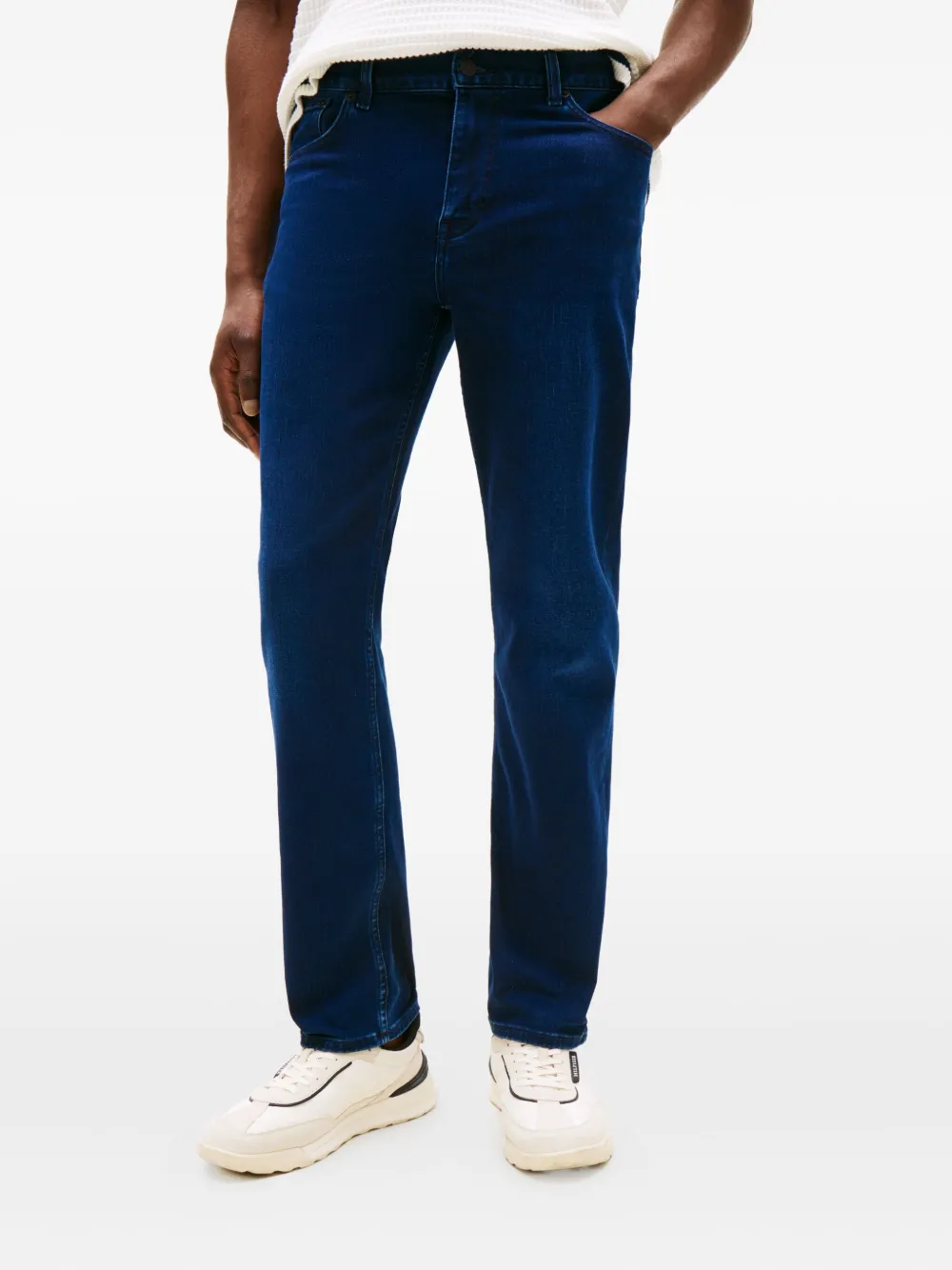Tommy Hilfiger Denton Pocket Straight Leg Jeans In Blue