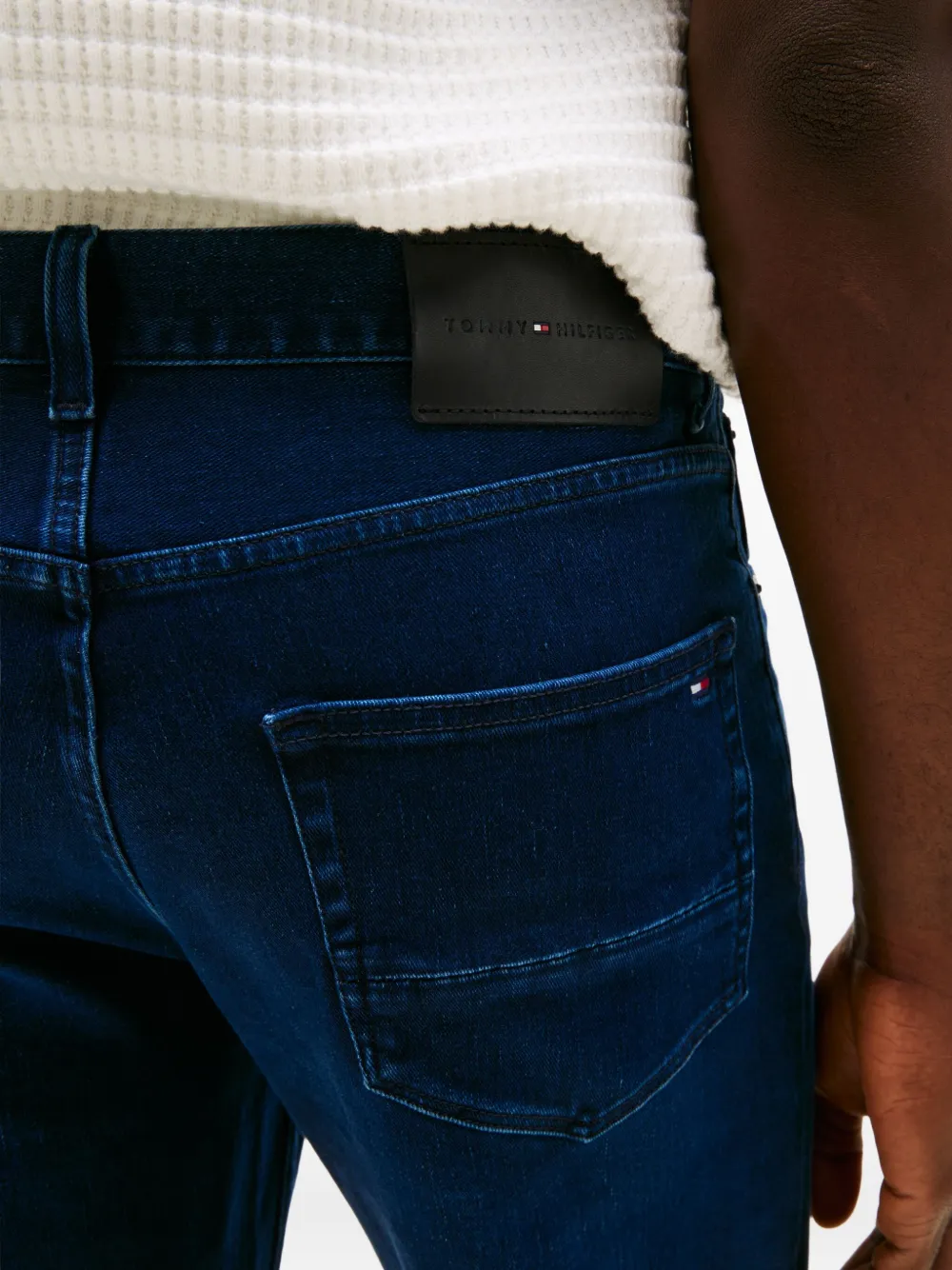 Tommy Hilfiger Denton Pocket Straight Leg Jeans In Blue