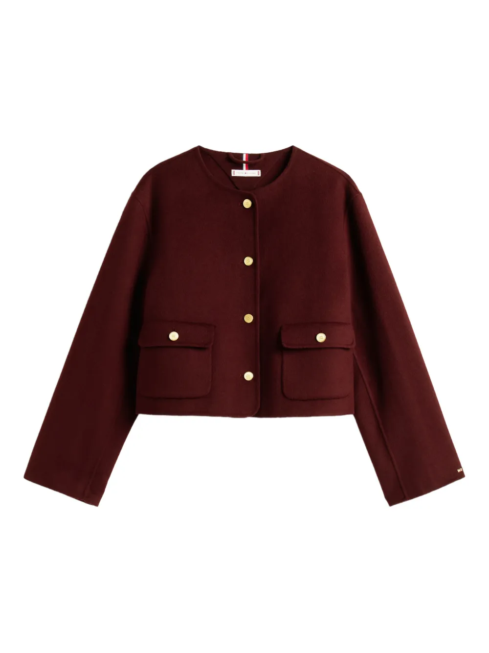 Tommy Hilfiger flap-pocketS buttoned jacket | Red | Image 1