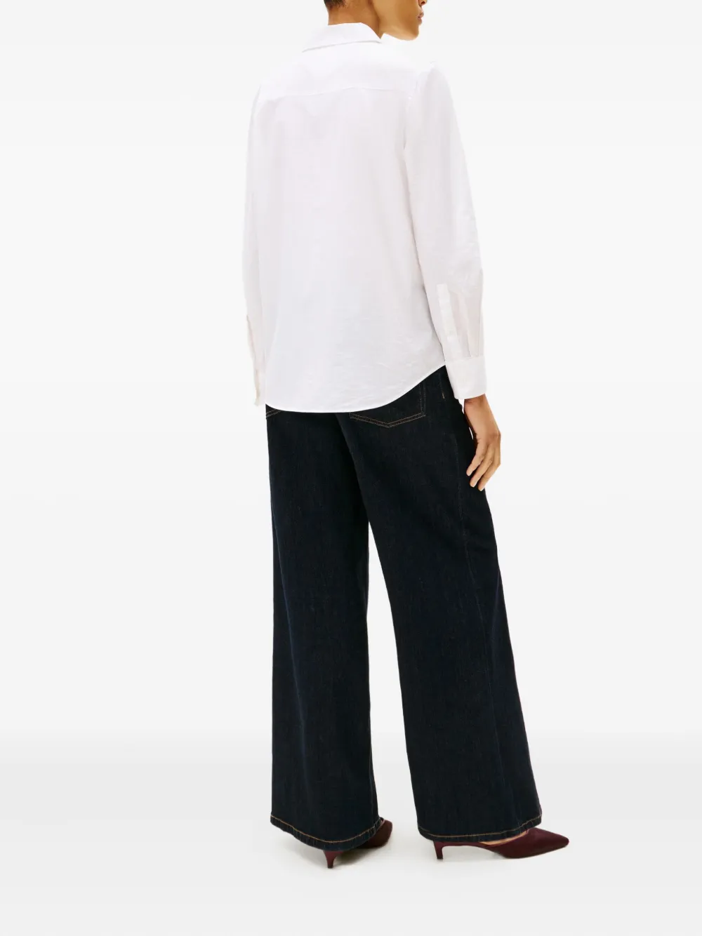 Tommy Hilfiger Buttoned Shirt In White