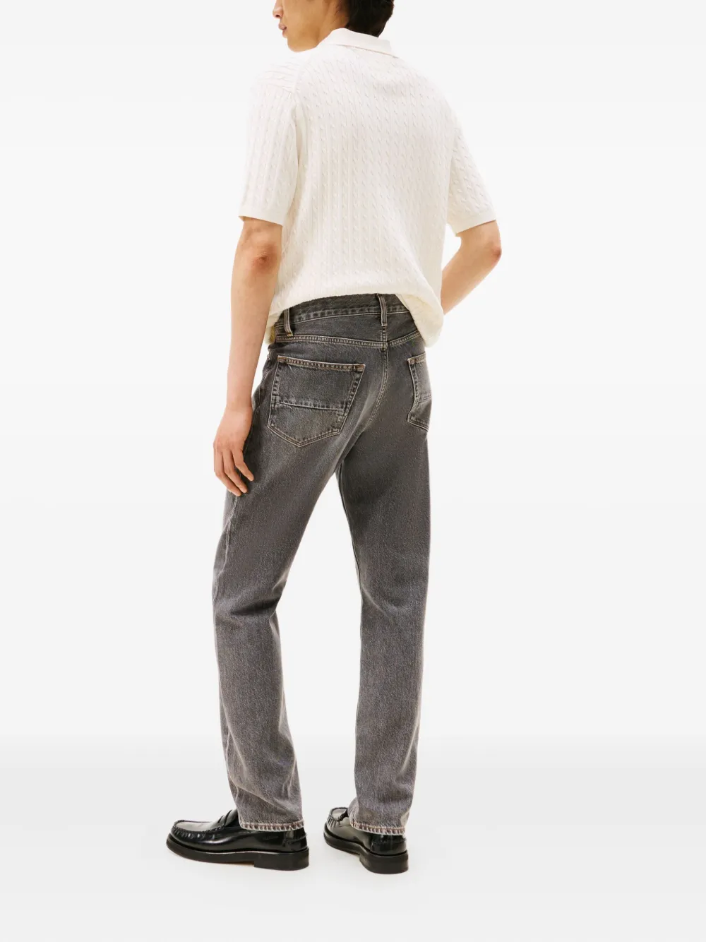 Tommy Hilfiger Five-pockets Regular Straight Leg Jeans In Multi