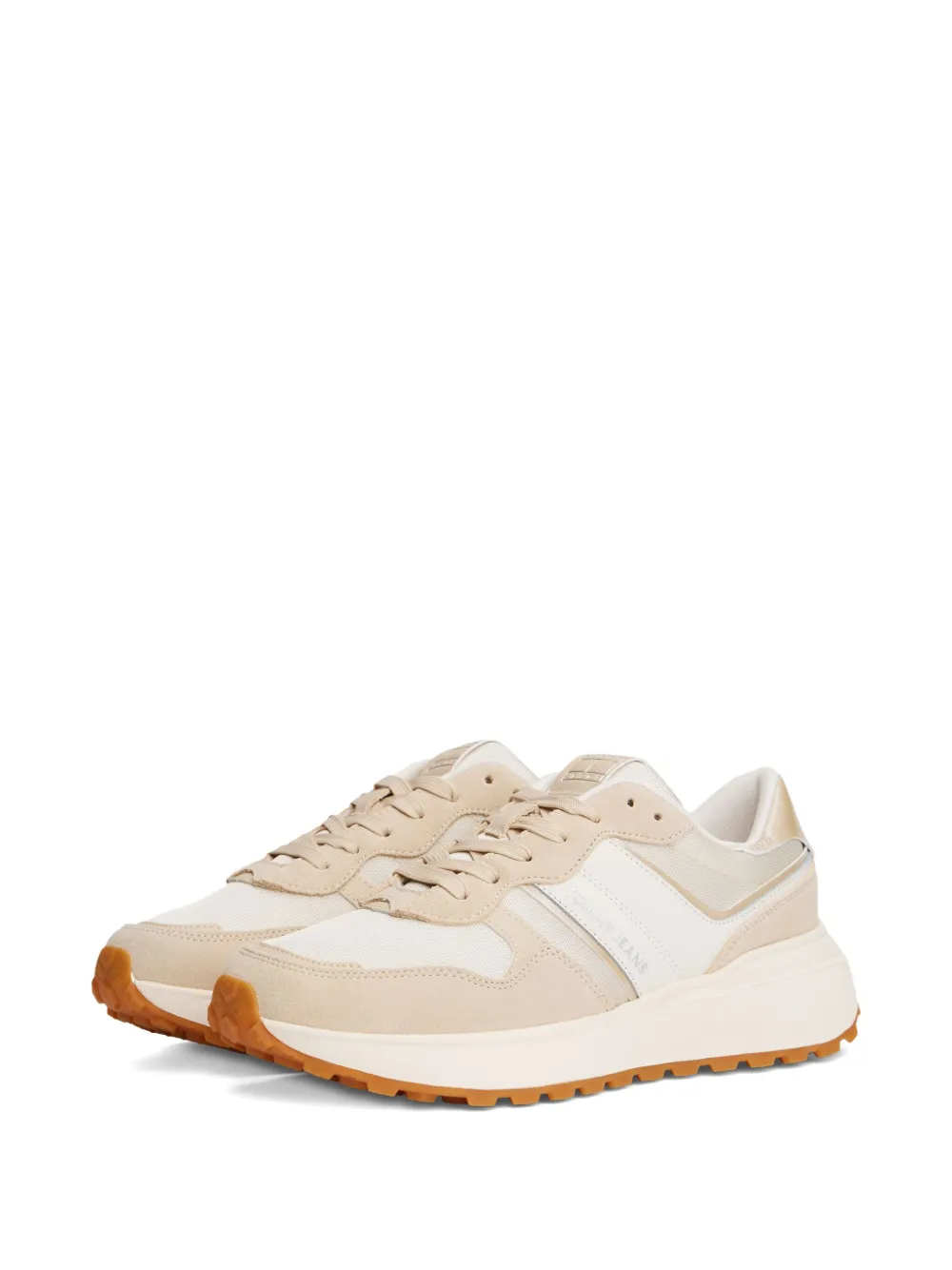 Tommy Hilfiger Tênis de couro com recortes | Cano baixo | Image 2