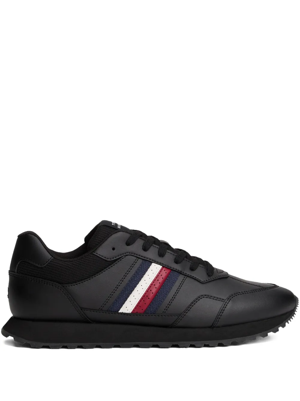 Tommy Hilfiger テープ スニーカー - ブラック Tommy Hilfiger テープ スニーカー - ブラック