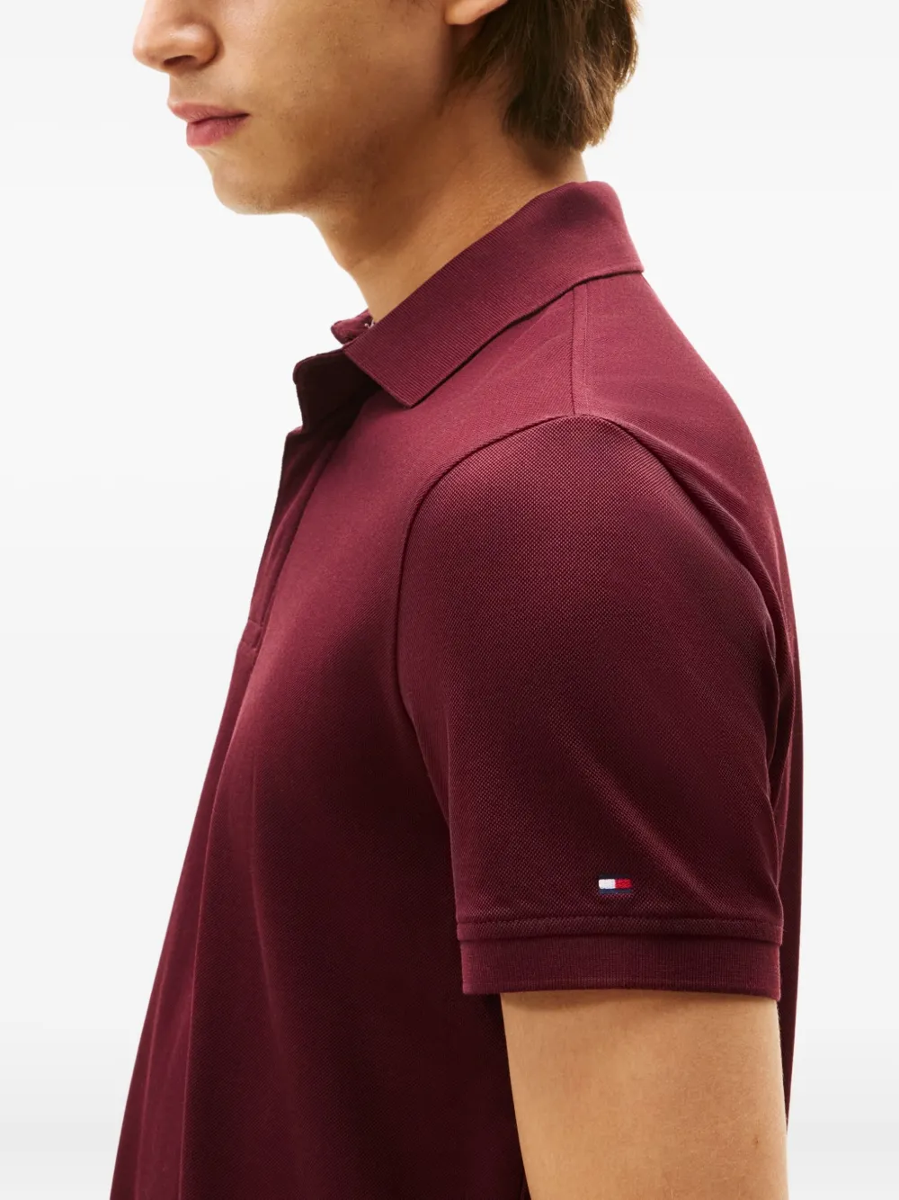 Tommy Hilfiger Poloshirt met logo Rood